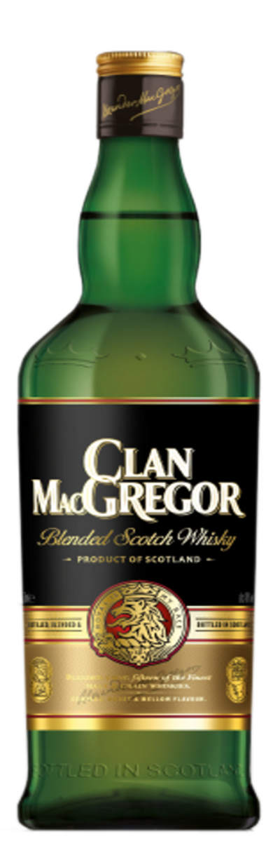 CLAN MACGREGOR BLENDED SCOTCH WHISKY 1L
