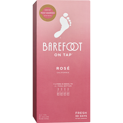 BAREFOOT ROSE WINE CALIFORNIA 187ML