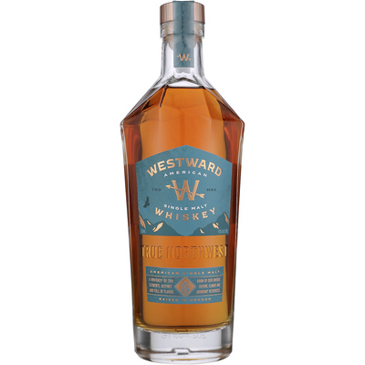 WESTWARD AMERICAN SINGLE MALT WHISKEY 90 W/ CANNISTER 750ML