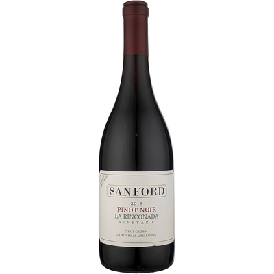 SANFORD PINOT NOIR LA RINCONADA VINEYARD SANTA RITA HILLS 2018 750ML