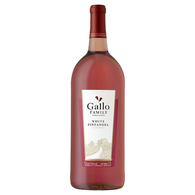 GALLO FAMILY VINEYARDS WHITE ZINFANDEL CALIFORNIA 750ML