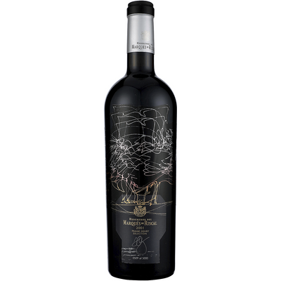 MARQUES DE RISCAL RIOJA RESERVA FRANK GEHRY SELECTION 2001 GIFTBOX 750ML