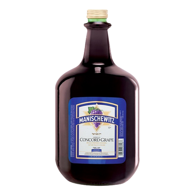 MANISCHEWITZ CONCORD KOSHER FOR PASSOVER NEW YORK 750ML