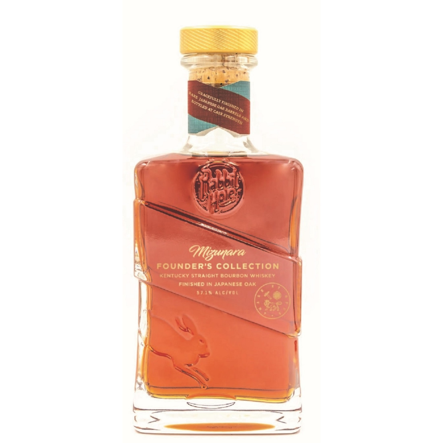 RABBIT HOLE MIZUNARA FOUNDER'S COLLECTION KENTUCKY STRAIGHT BOURBON WHISKEY 750ML