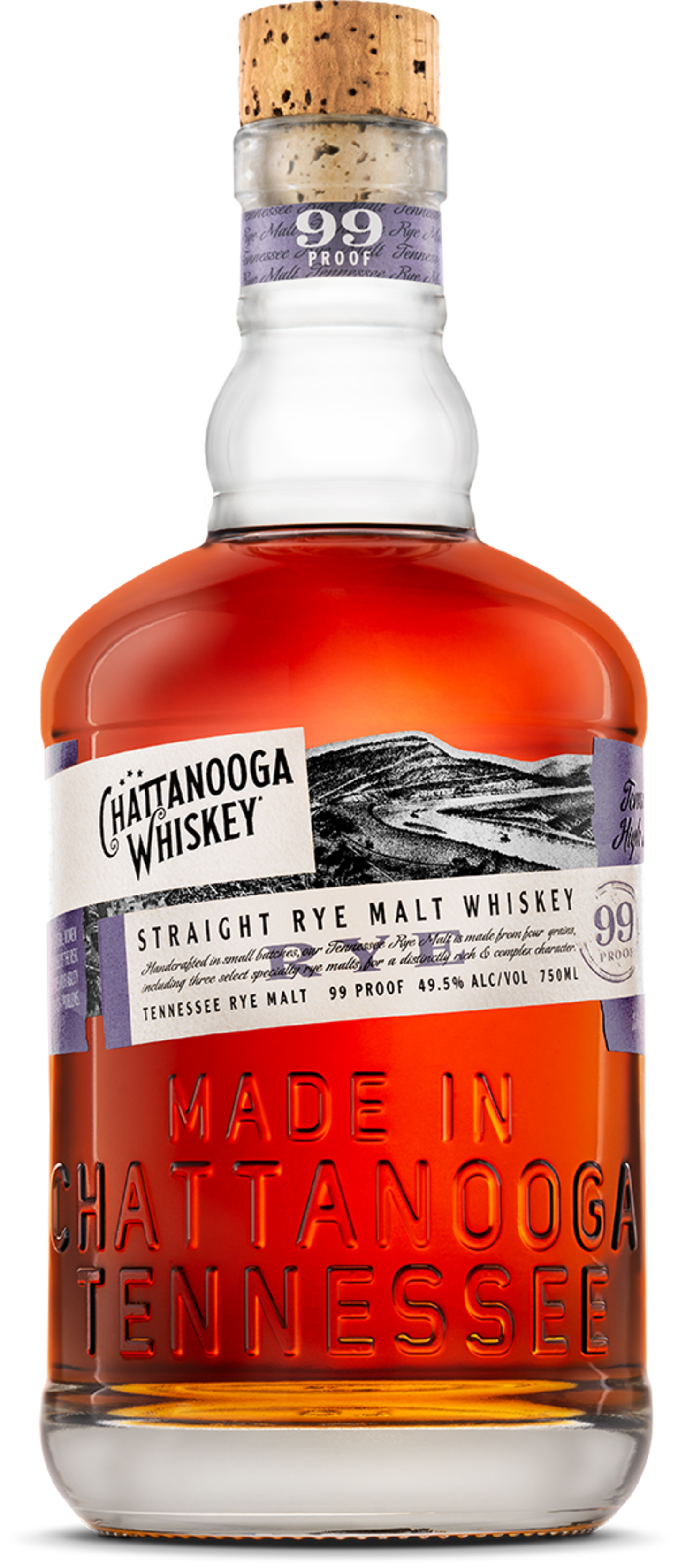 CHATTANOOGA WHISKEY STRGHT RYE 750ML