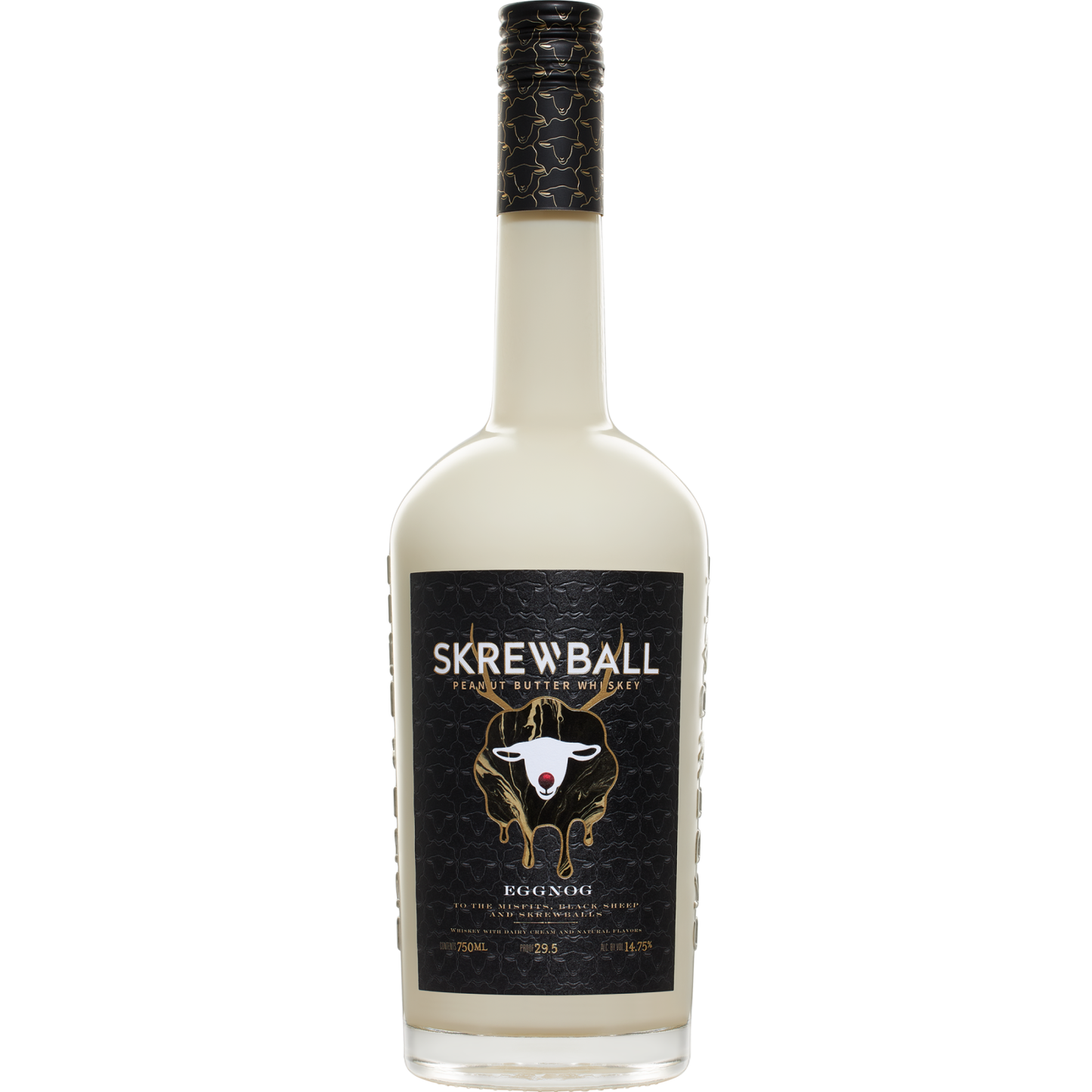 HIRAM WALKER PEANUT BUTTER EGGNOG 750ML