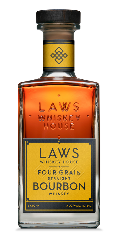 LAWS FOUR GREEN STRGT BOURBON WHISKY 750ML