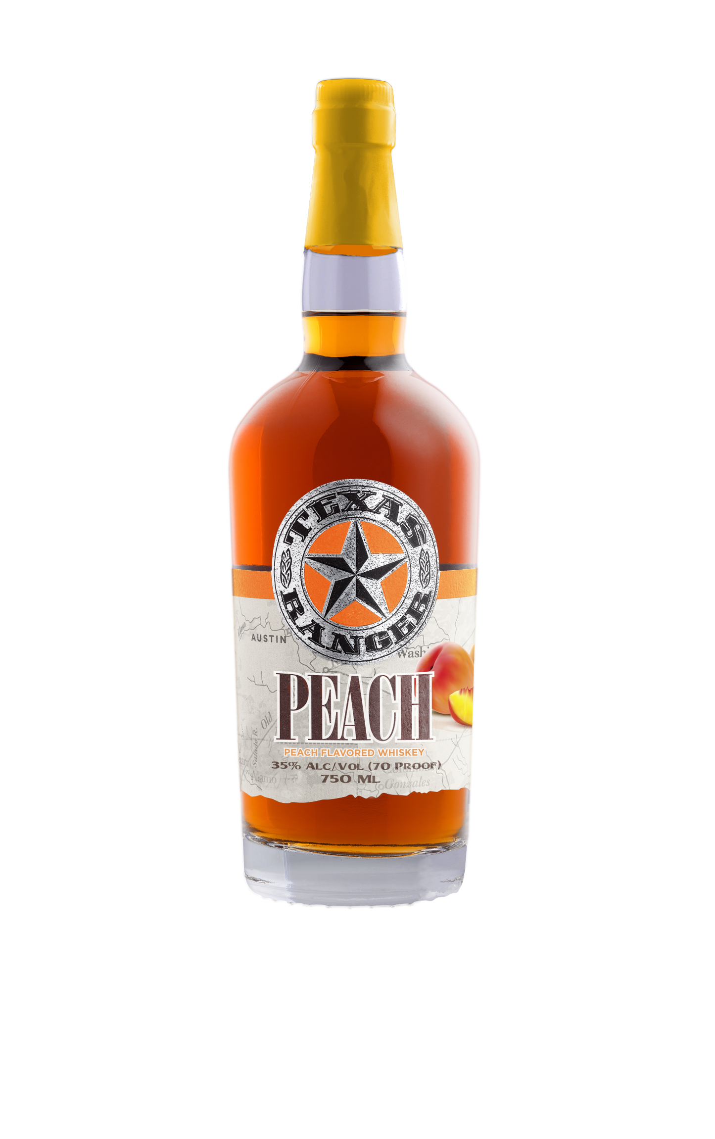 TEXAS RANGER TX PEACH WHSKY 750ML