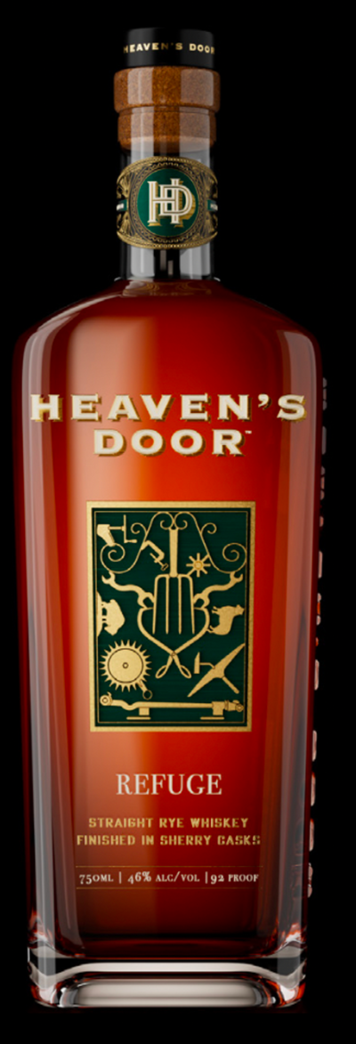 HEAVENS DOOR REFUGE STRT RYE 750ML