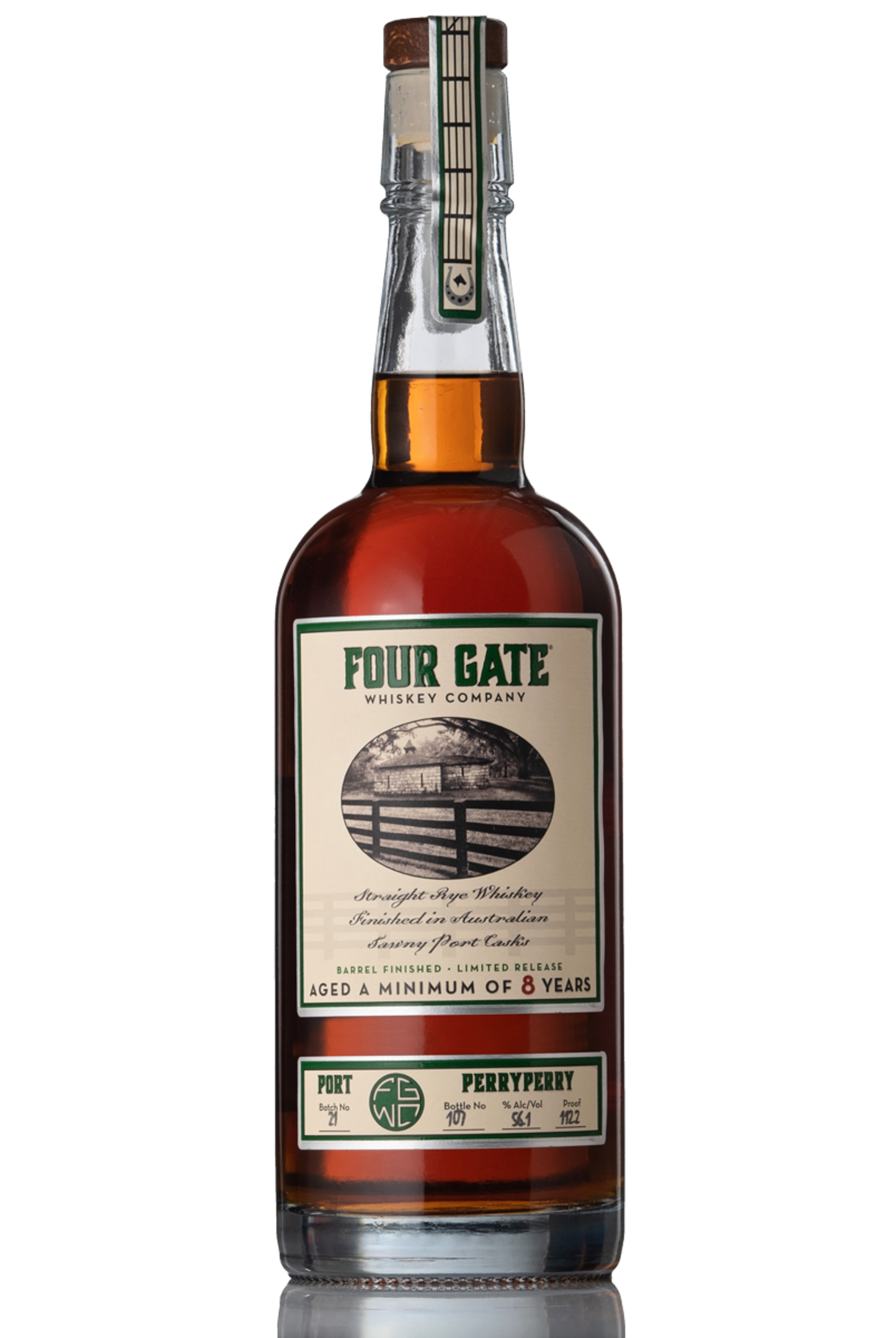 FOUR GATE PERRYPERRY BBN WSKY 750ML
