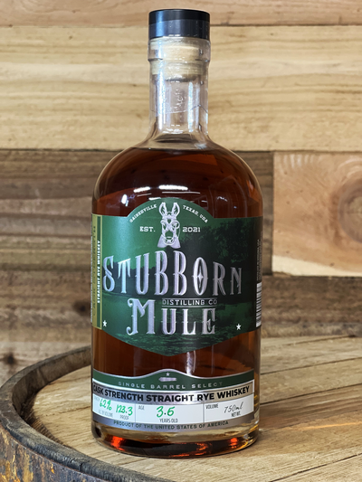 STUBBORN MULE CSK STRG STR RYE 750ML