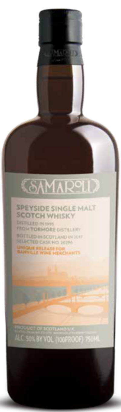 SAMAROLI'S PEATY BLENDED 1995 750ML