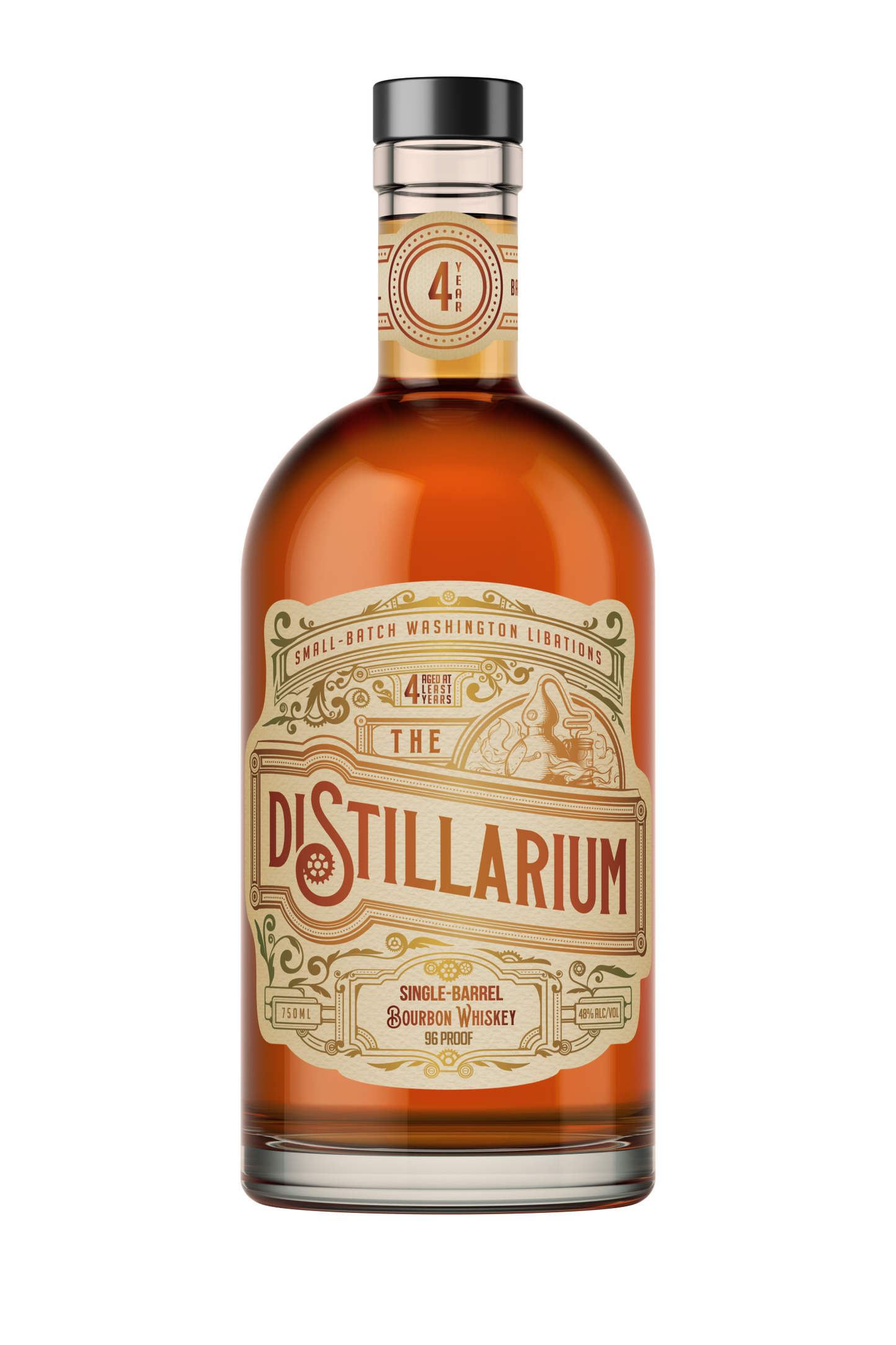 THE DISTILLARIUM SINGLE-BARREL BOURBON WHISKEY 750ML