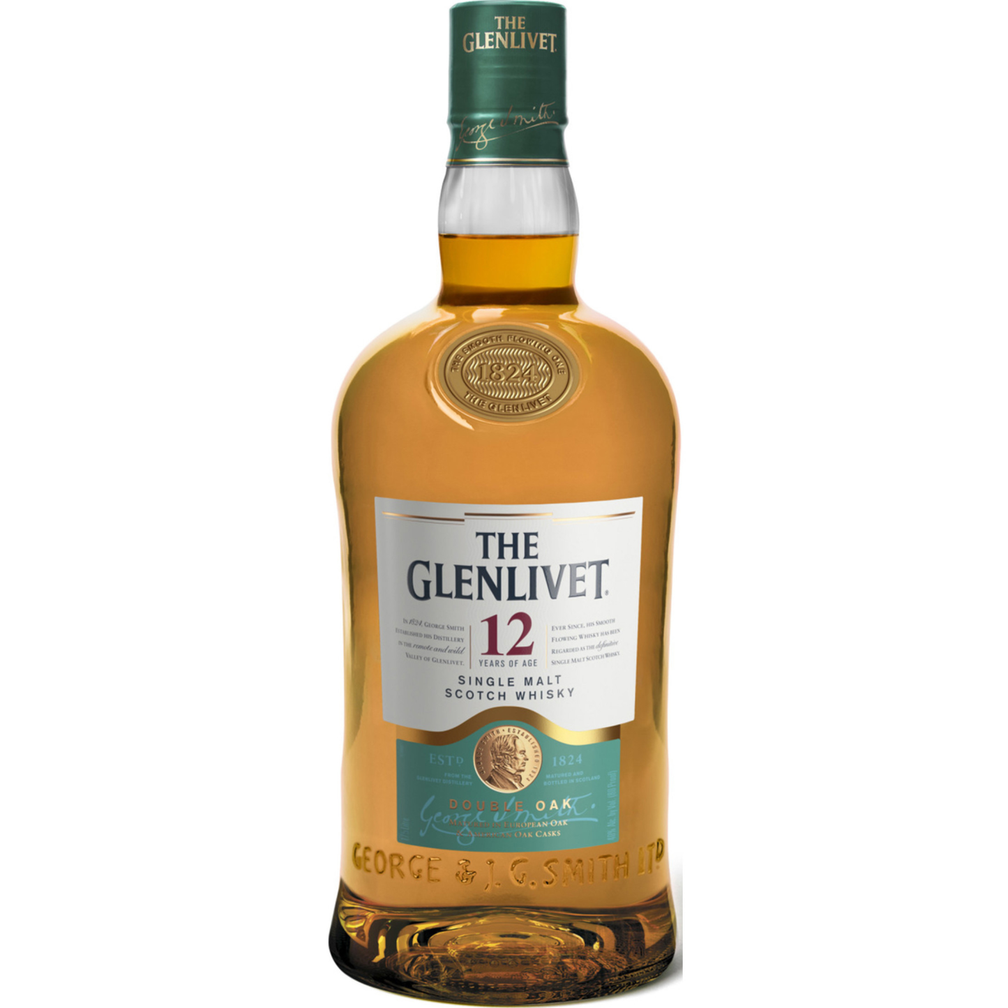 THE GLENLIVET 12 YEAR OLD SINGLE MALT SCOTCH WHISKY 1.75L/1.5L