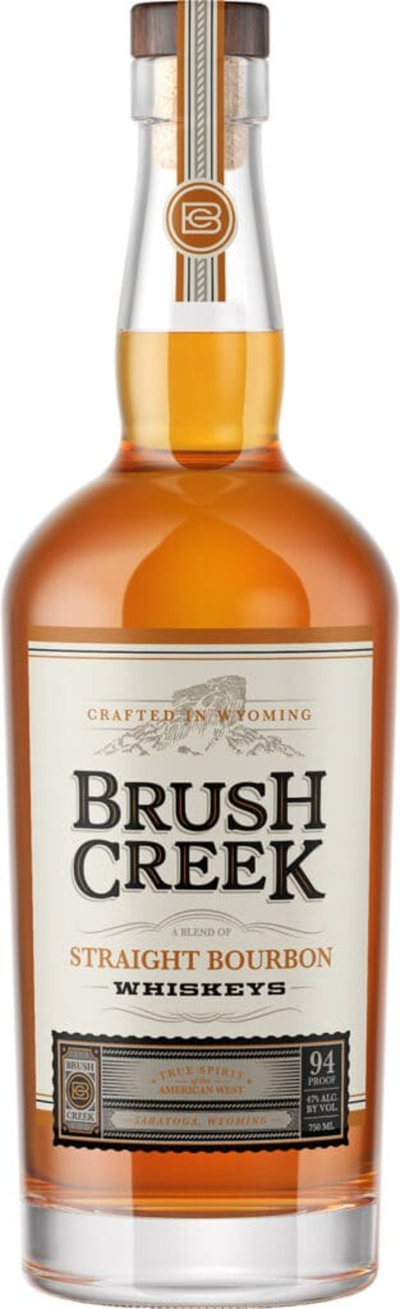 BRUSH CREEK STRAIGHT BOURBON WHISKEY 750ML