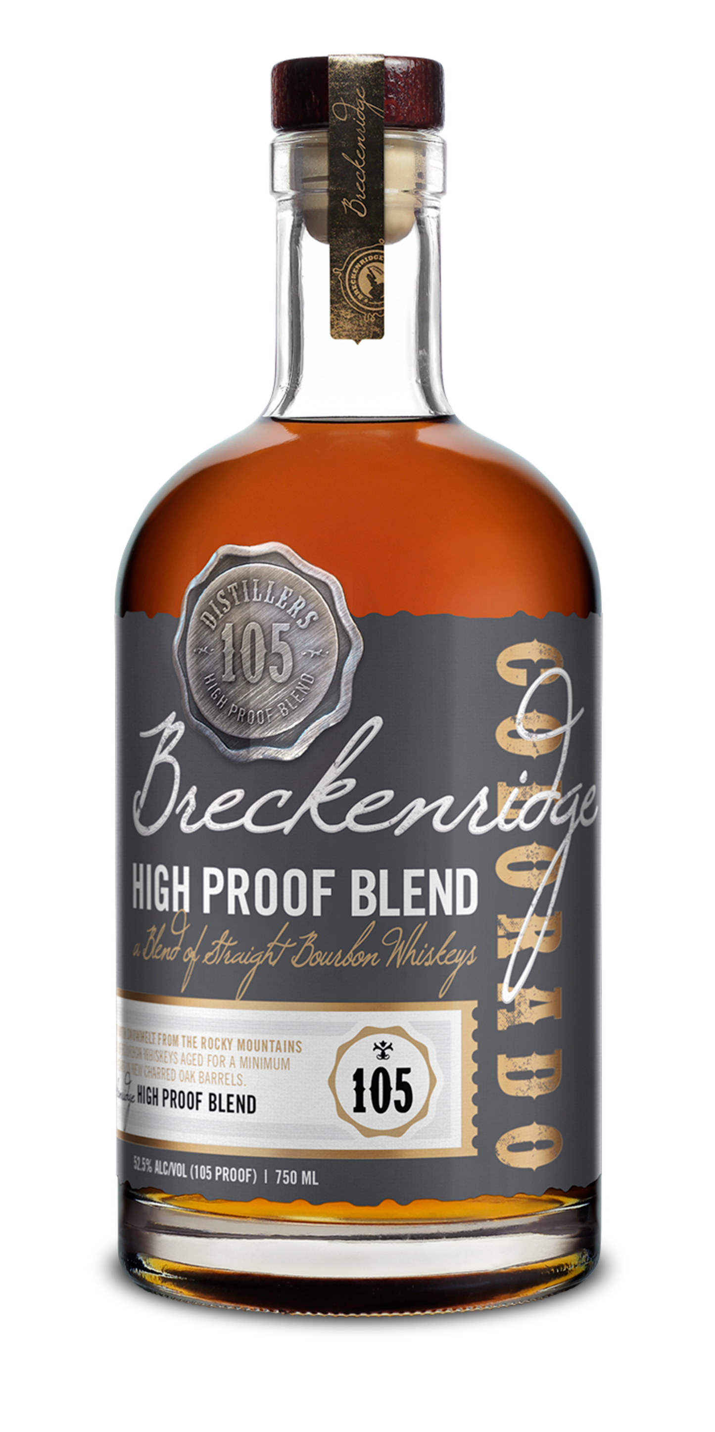 BRECKENRIDGE DISTILLERS HIGH PROOF BLEND BOURBON 750ML