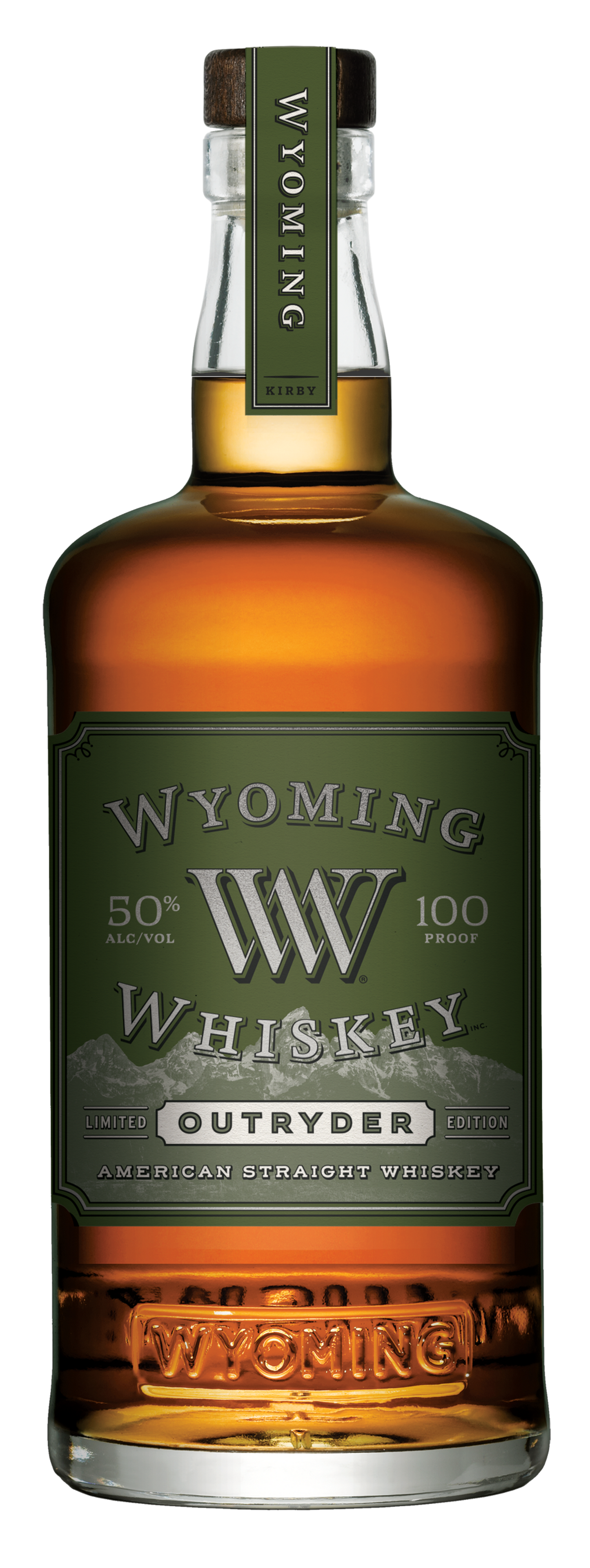 WYOMING OUTRYDER STRAIGHT WHISKEY 750ML