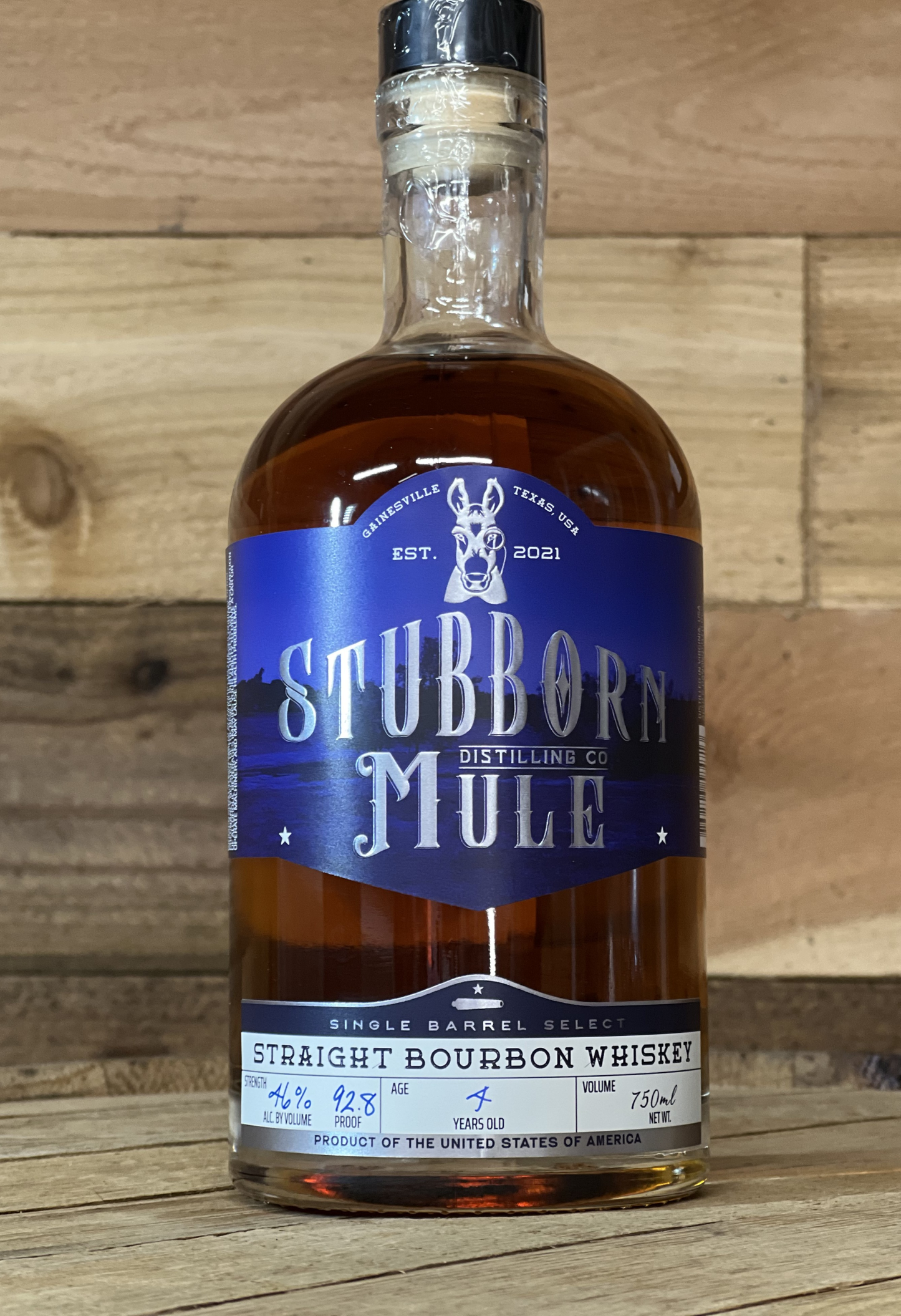 STUBBORN MULE STRT BBN WHSKY 750ML