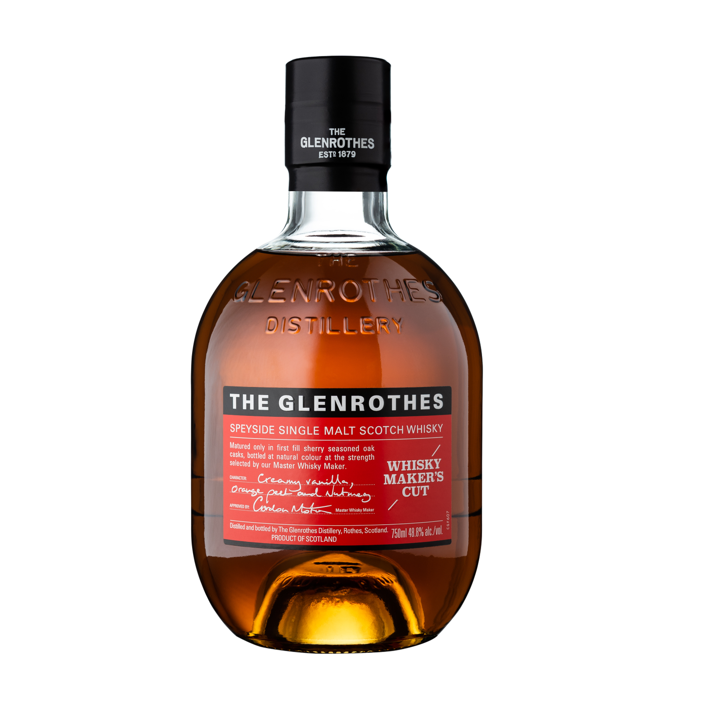 THE GLENROTHES WHISKY MAKER'S CUT SINGLE MALT SCOTCH WHISKY 750ML