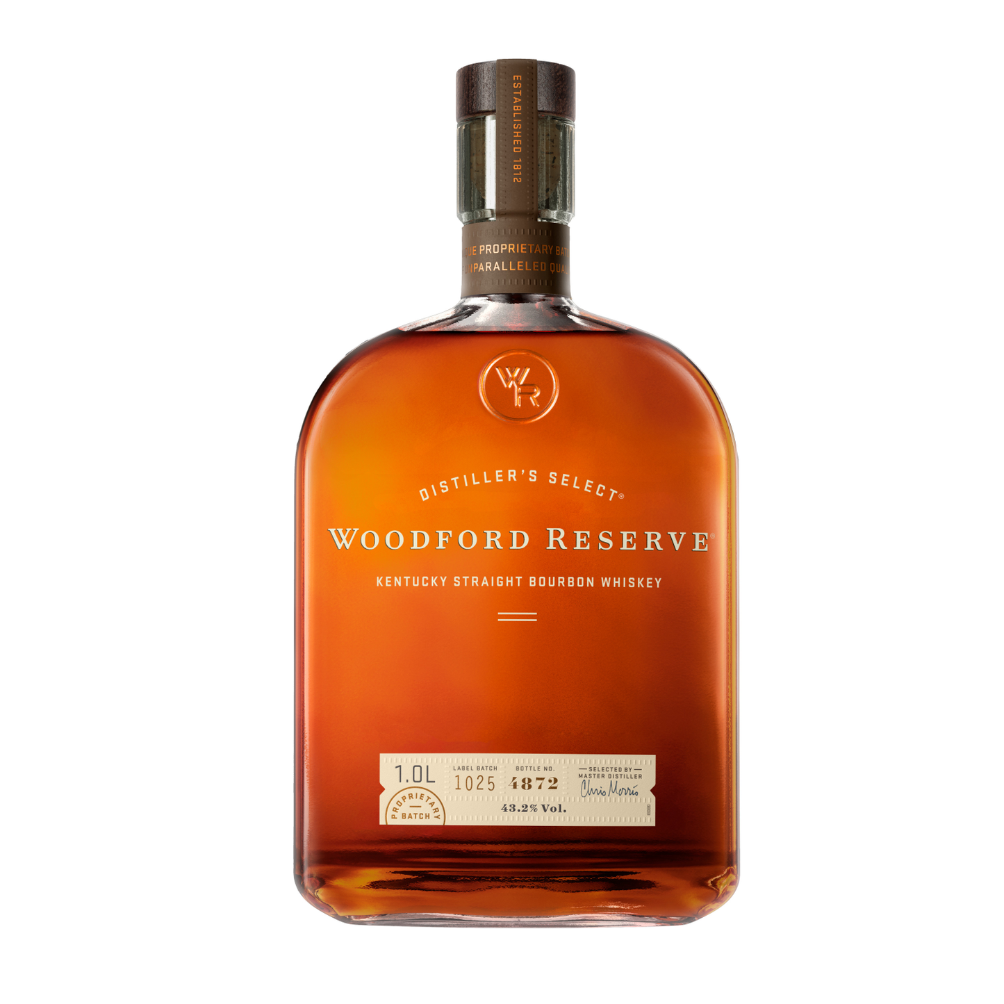 WOODFORD RESERVE KENTUCKY STRAIGHT BOURBON WHISKEY 1L