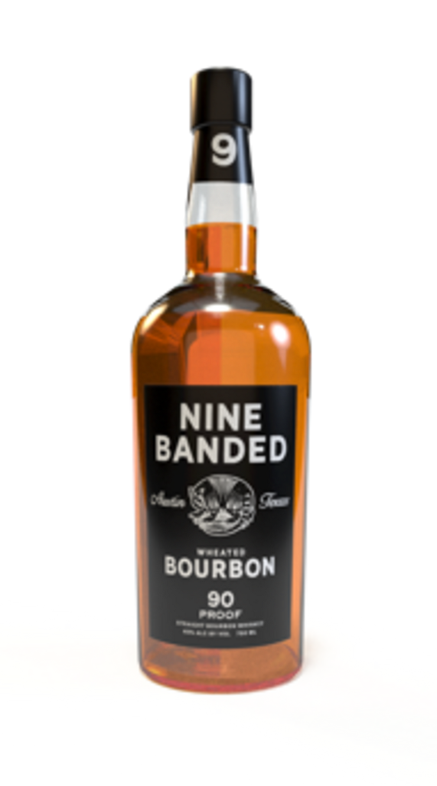 NINE BANDED WHEATED BOURBON 750ML