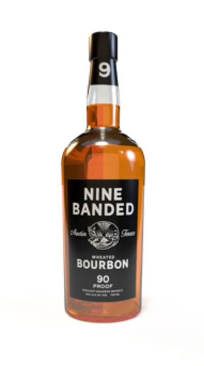 NINE BANDED WHEATED BOURBON 750ML