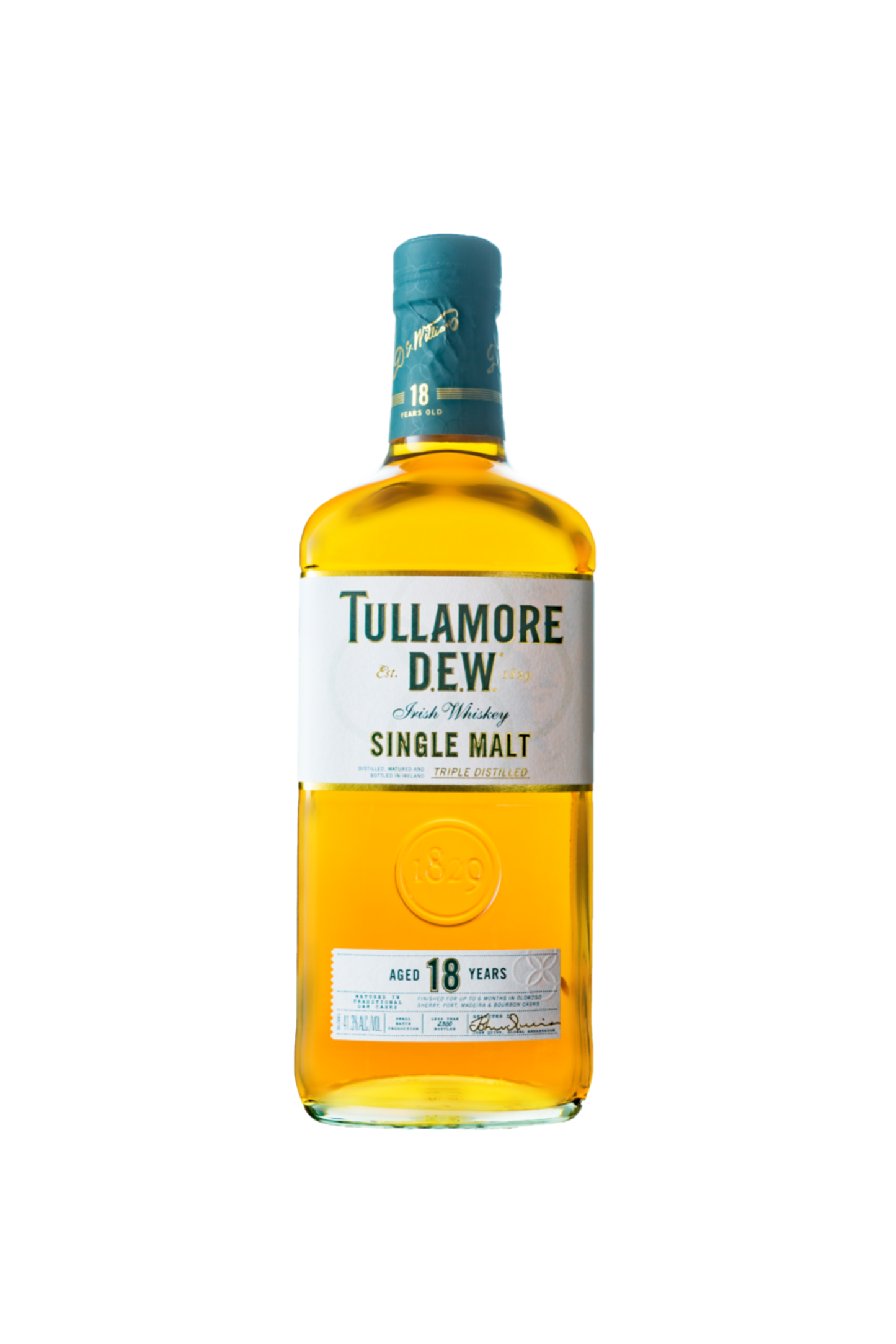 TULLAMORE DEW IRSH WHISKEY 18Y 750ML