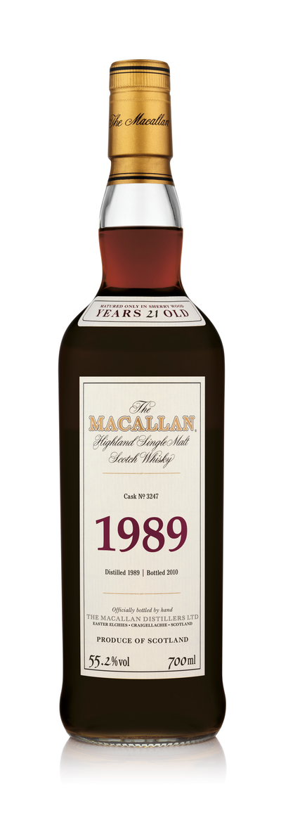 MACALLAN F&R CASK SM WHISKEY 1989 750ML