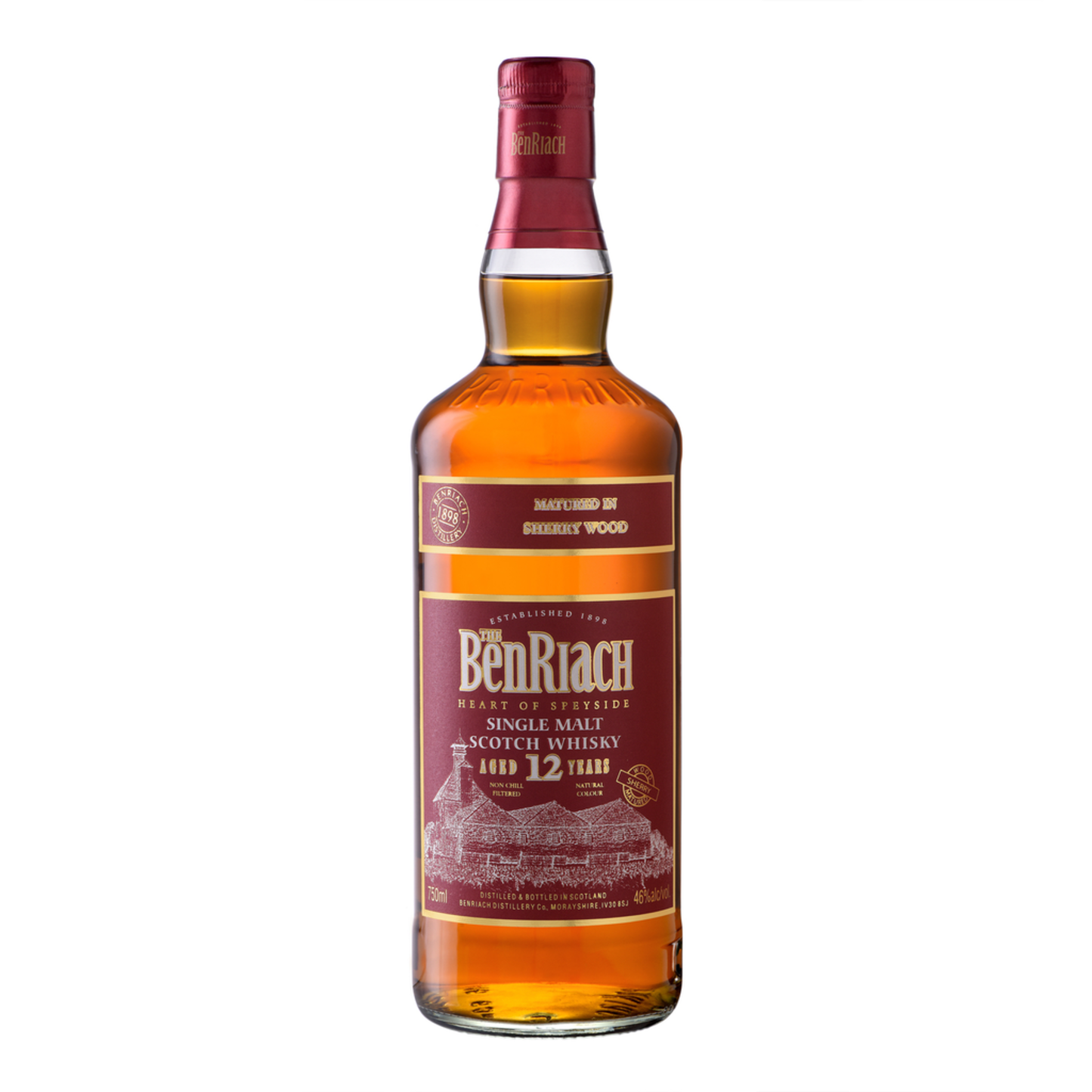 BENRIACH 12YR THE TWELVE 6PK 750ML