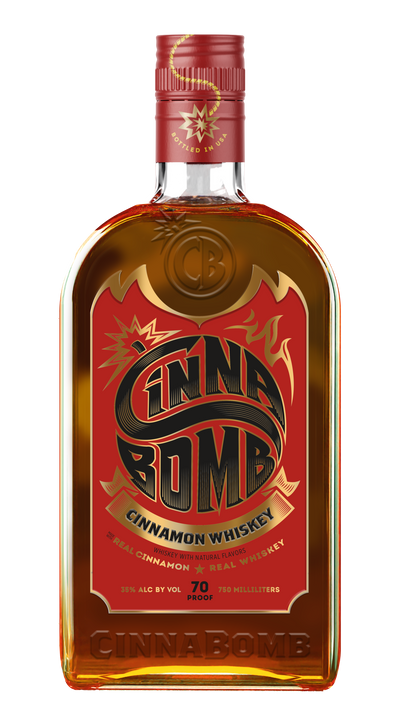 CINNABOMB CINNAMON WHISKEY 750ML