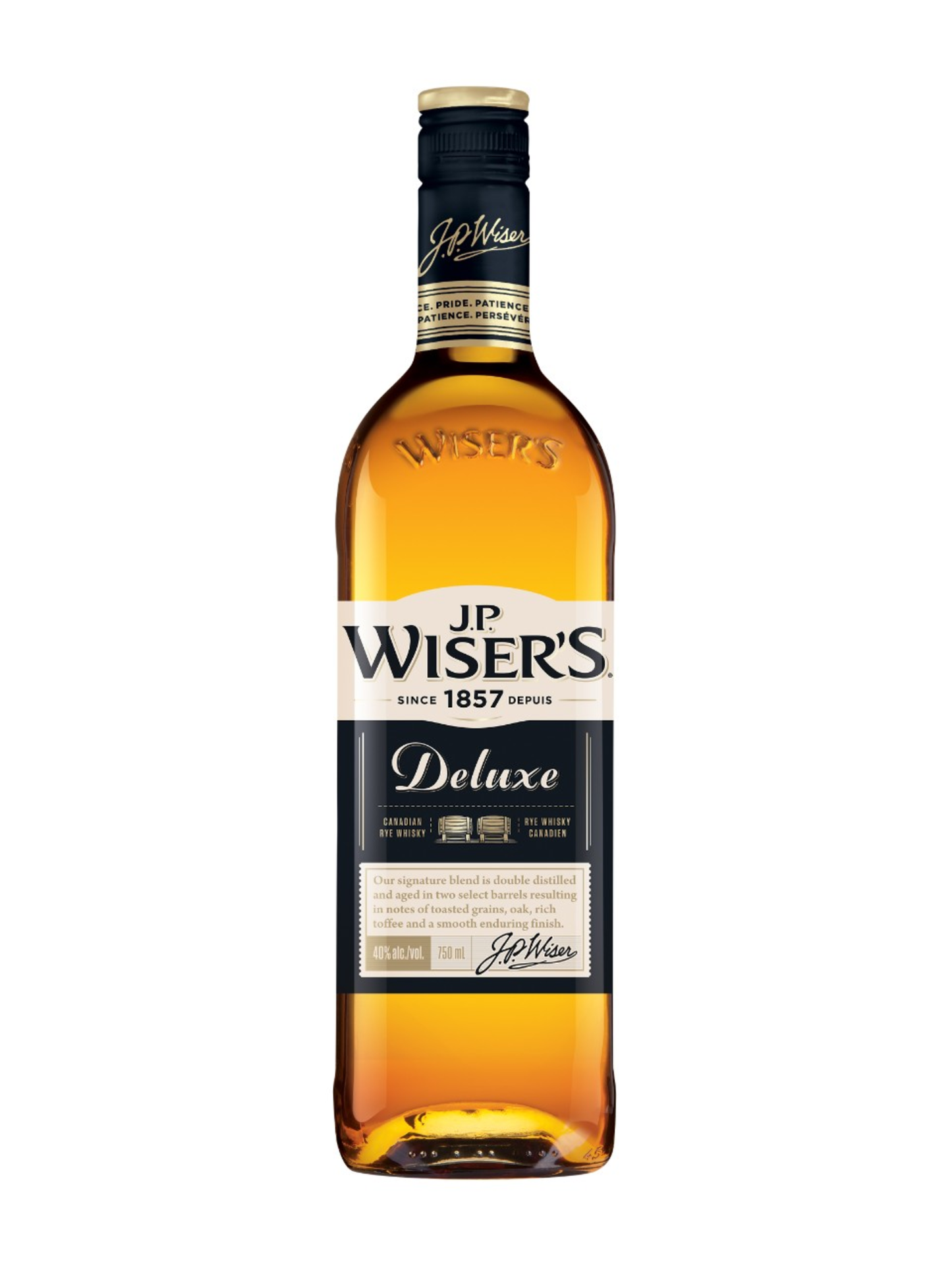 WISER'S DELUXE CANADIAN RYE WHISKY 1L