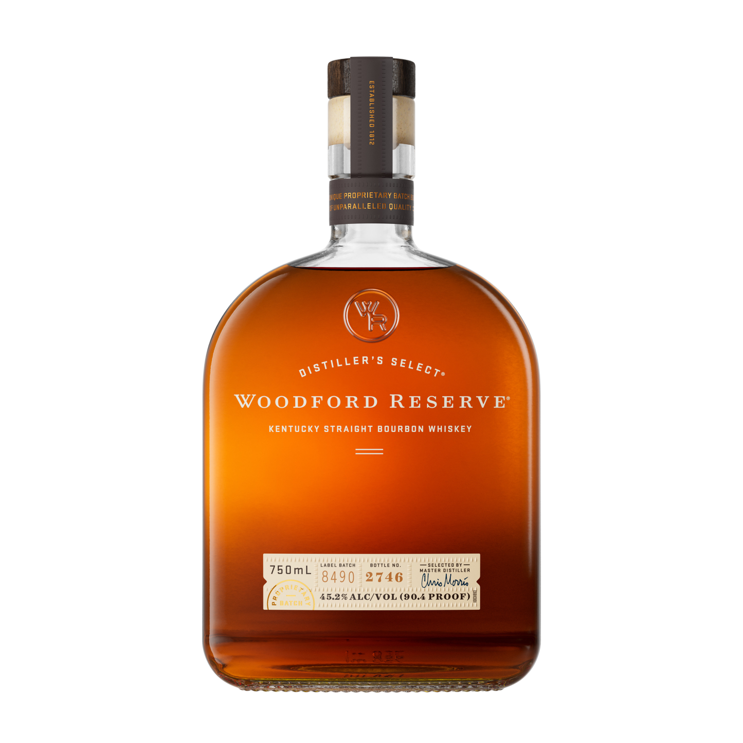 WOODFORD RESERVE KENTUCKY STRAIGHT BOURBON WHISKEY 750ML