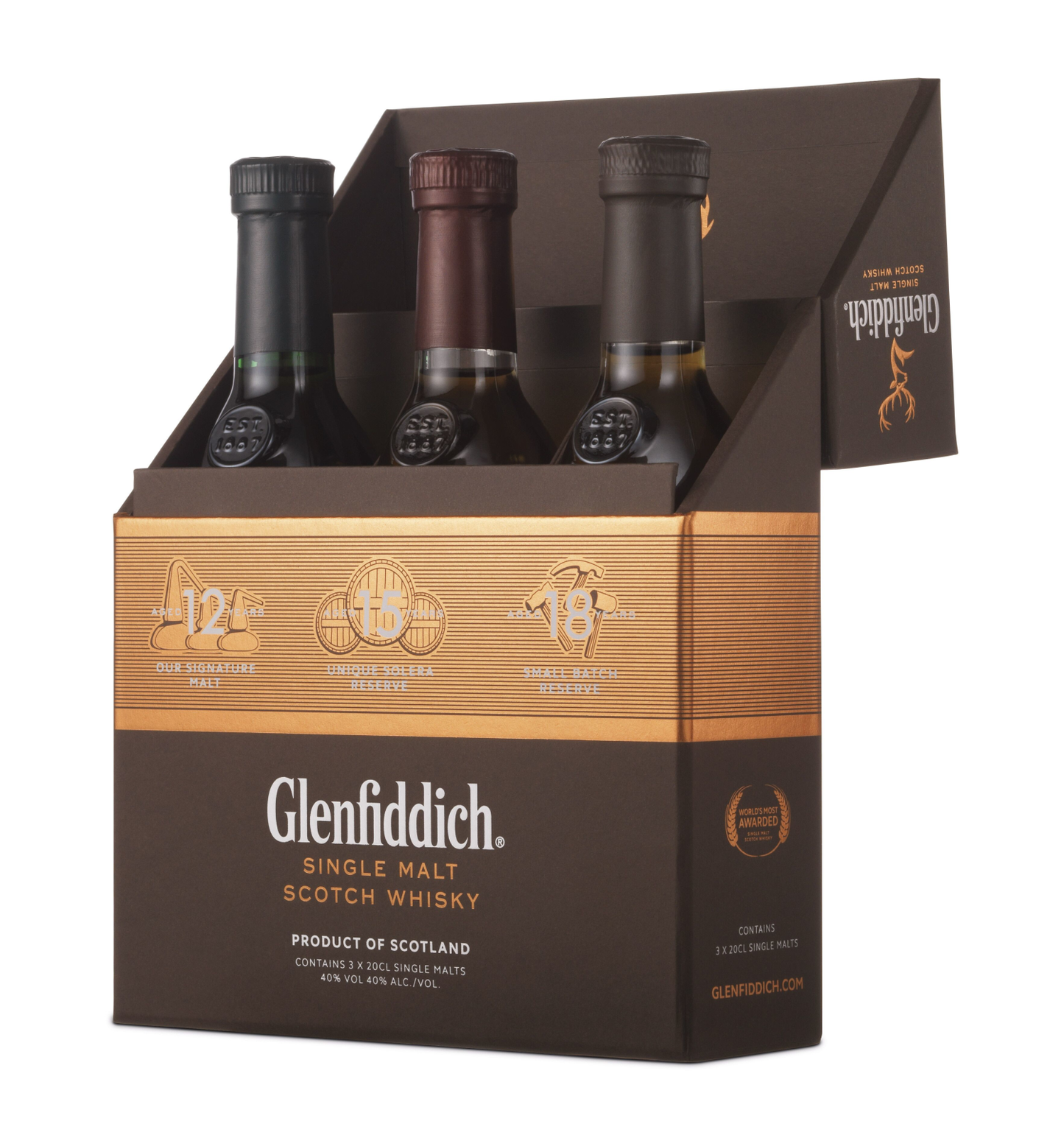 GLENFIDDICH DISTRIBUTION PACK 200ML/187ML