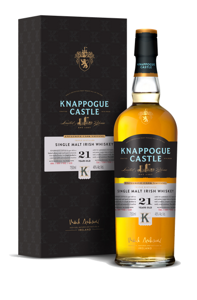 KNAPPOGUE CASTLE SINGLE MALT IRISH WHISKEY 21 YEAR 750ML