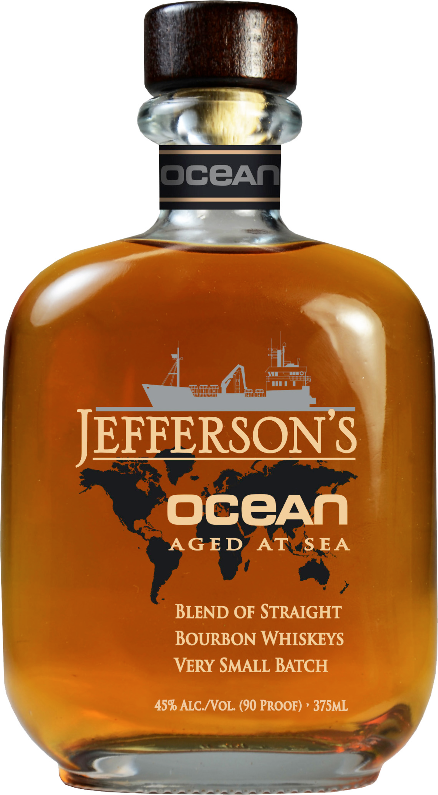 JEFFERSON'S OCEAN AGED AT SEA KENTUCKY STRAIGHT BOURBON WHISKEY 375ML