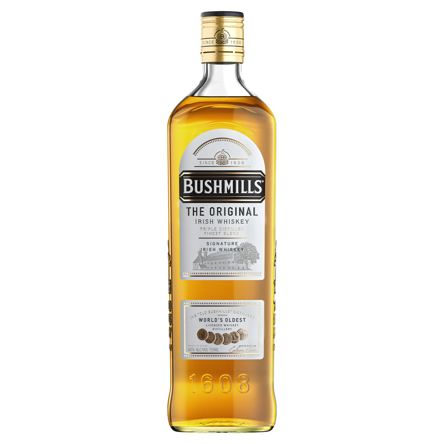 BUSHMILLS ORIGINAL IRISH WHISKEY 750ML