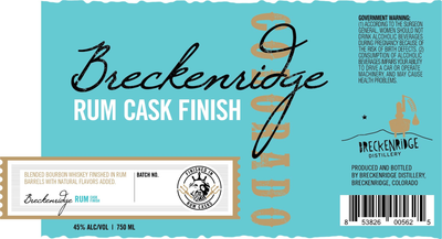 BRECKENRIDGE RUM CASK FIN WHSK 750ML