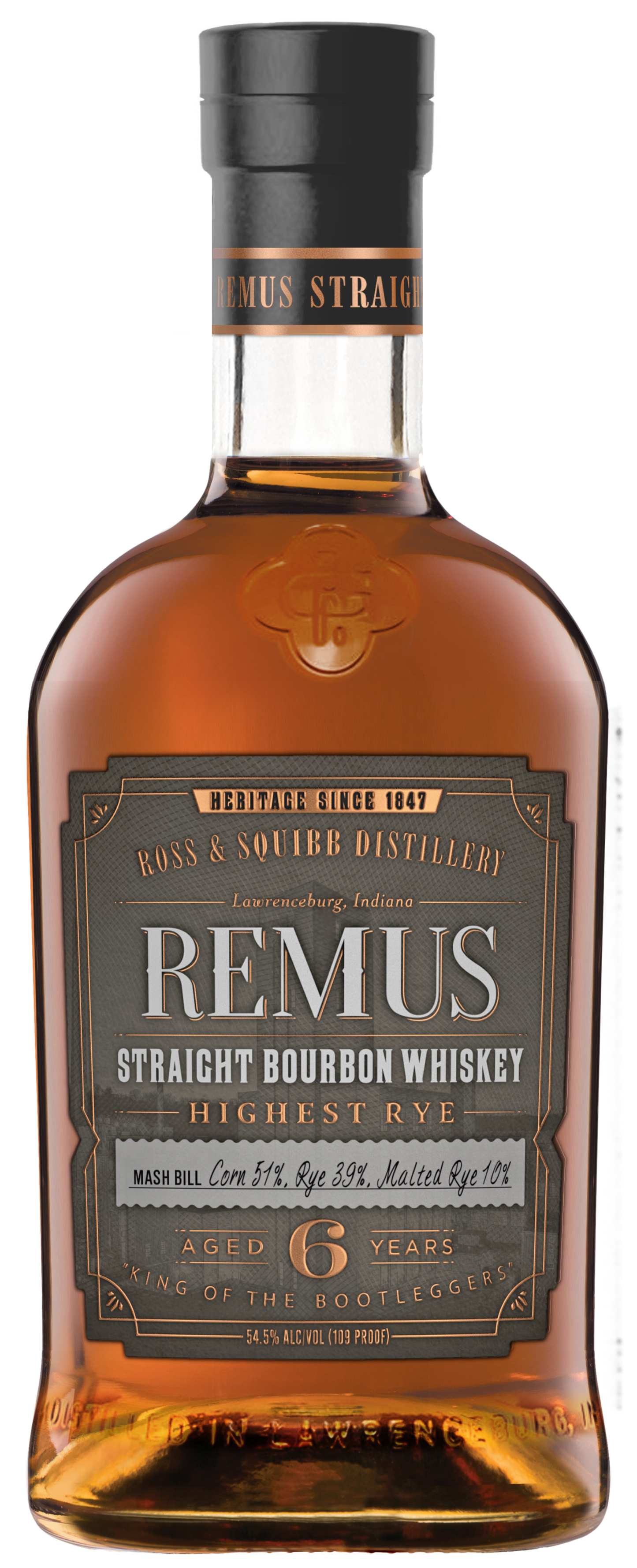 REMUS HIGHEST RYE BBN WHSKY 750ML