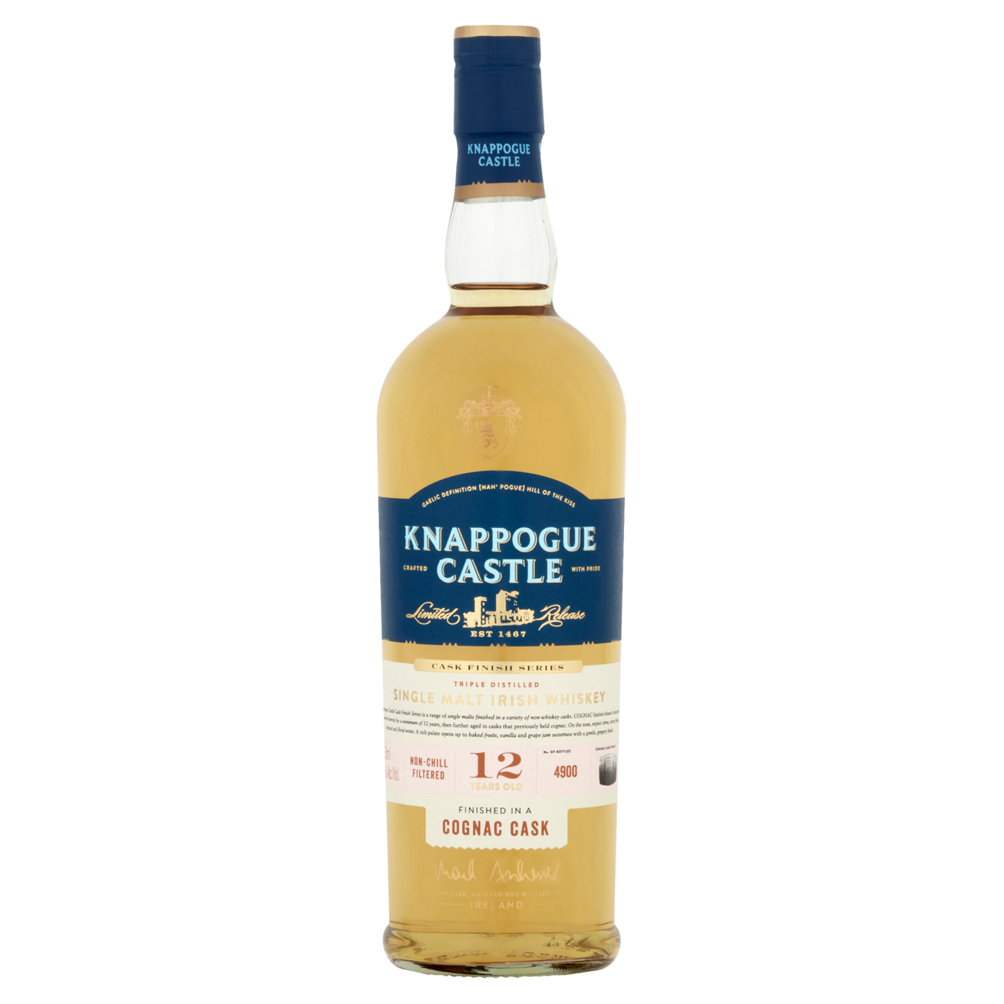 KNAPPOGUE CASTLE COG CSK 12YR 750ML