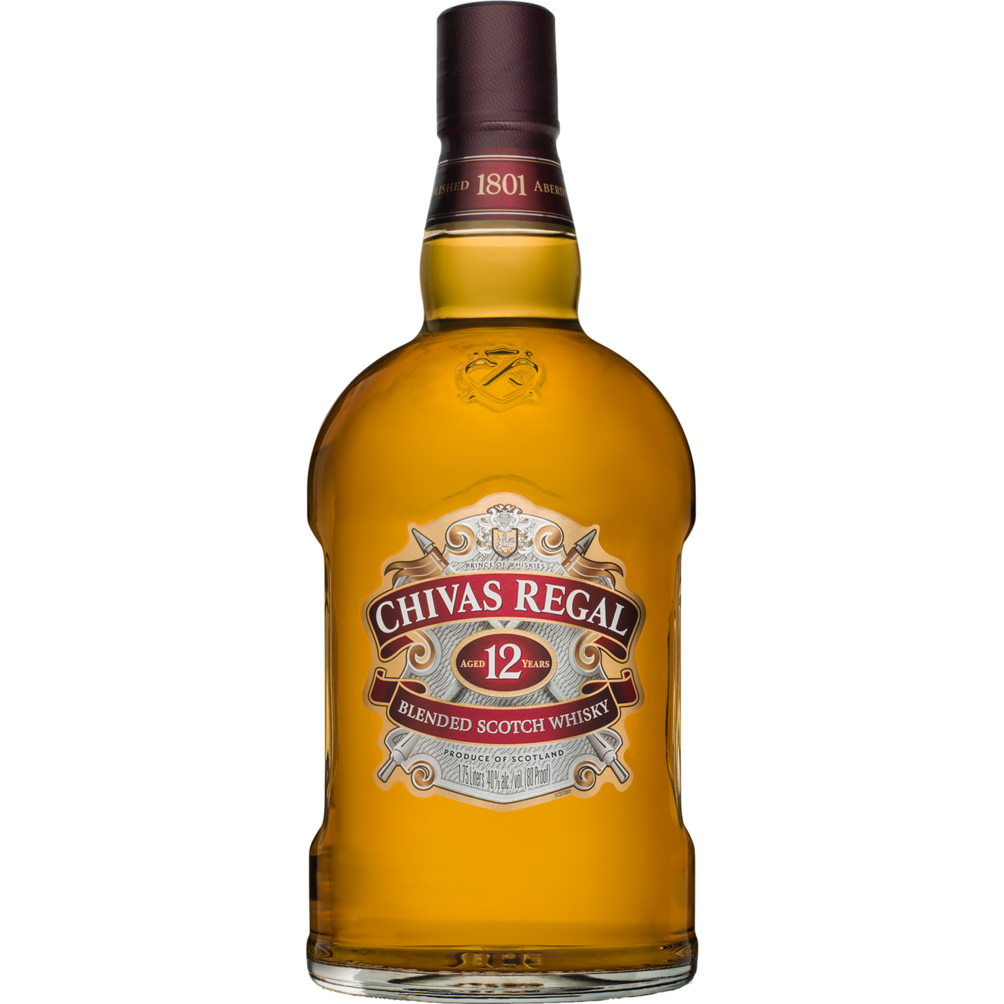 CHIVAS REGAL 12 YEAR OLD BLENDED SCOTCH WHISKY 1.75L/1.5L