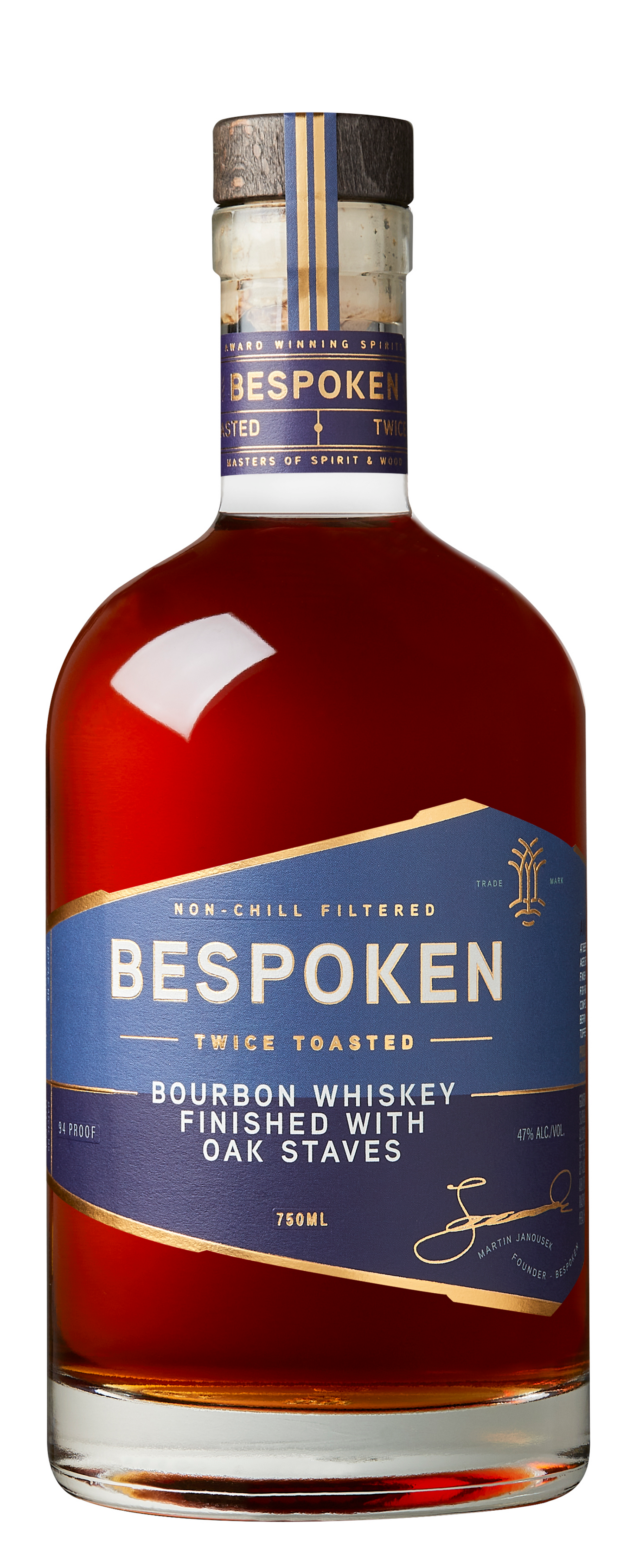 BESPOKEN TWICE TSTD BBN WHSKY 750ML