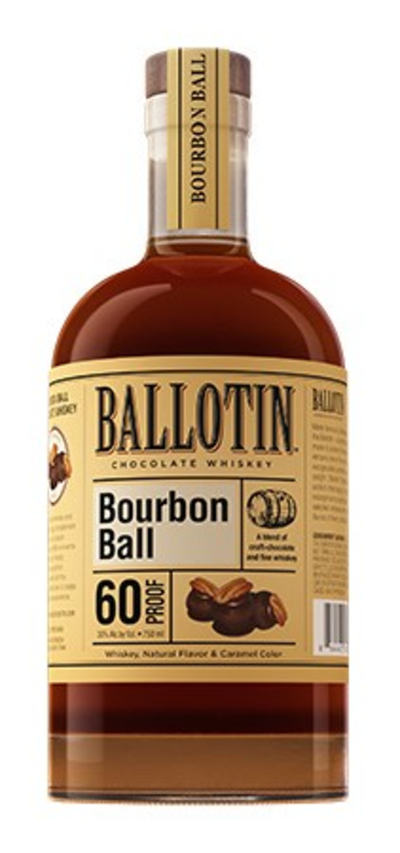 BALLOTIN BOURBON BALL CHOCOLATE WHISKEY 750ML