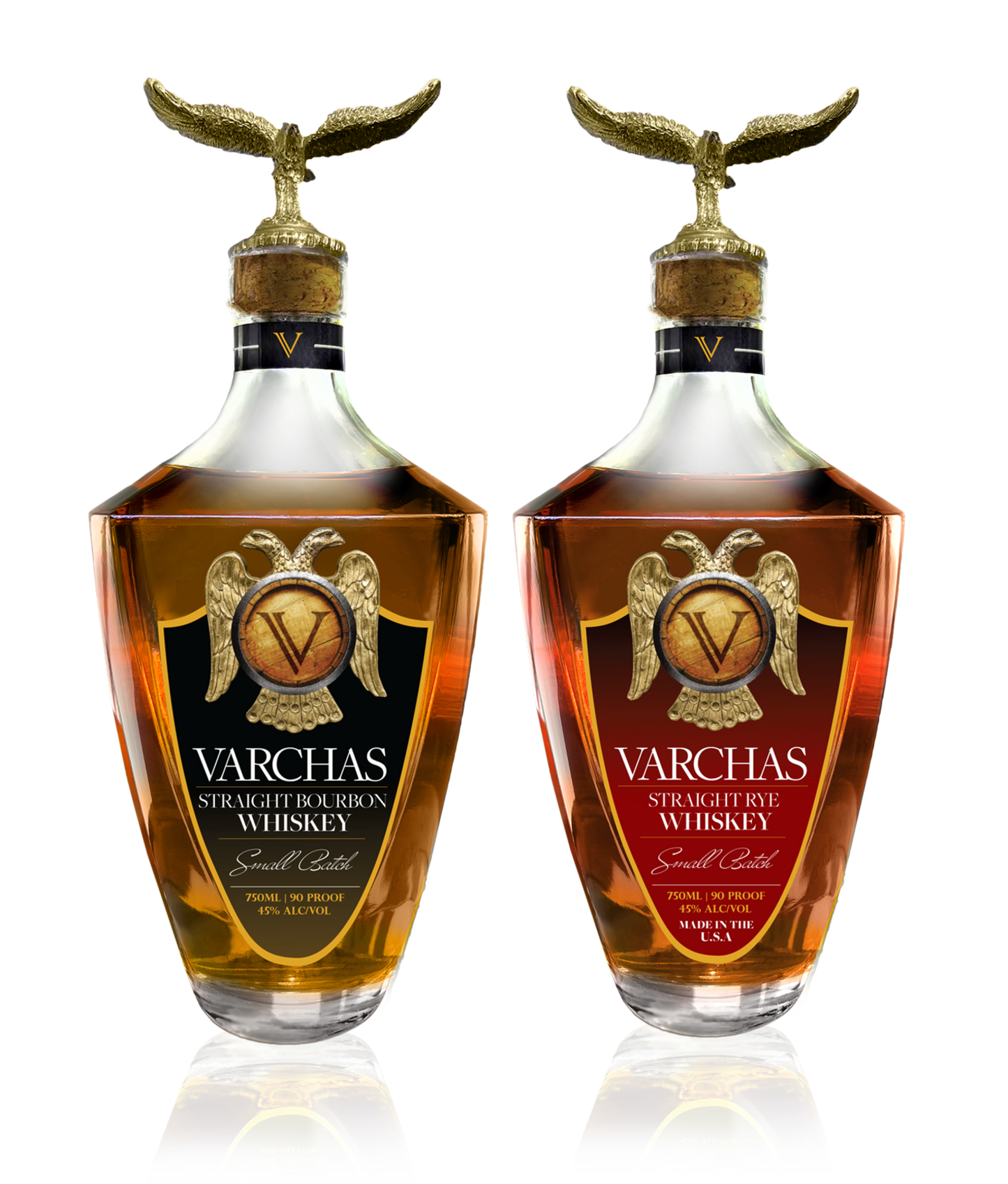 VARCHAS STRGT BBN&RYE MXD CASE 750ML