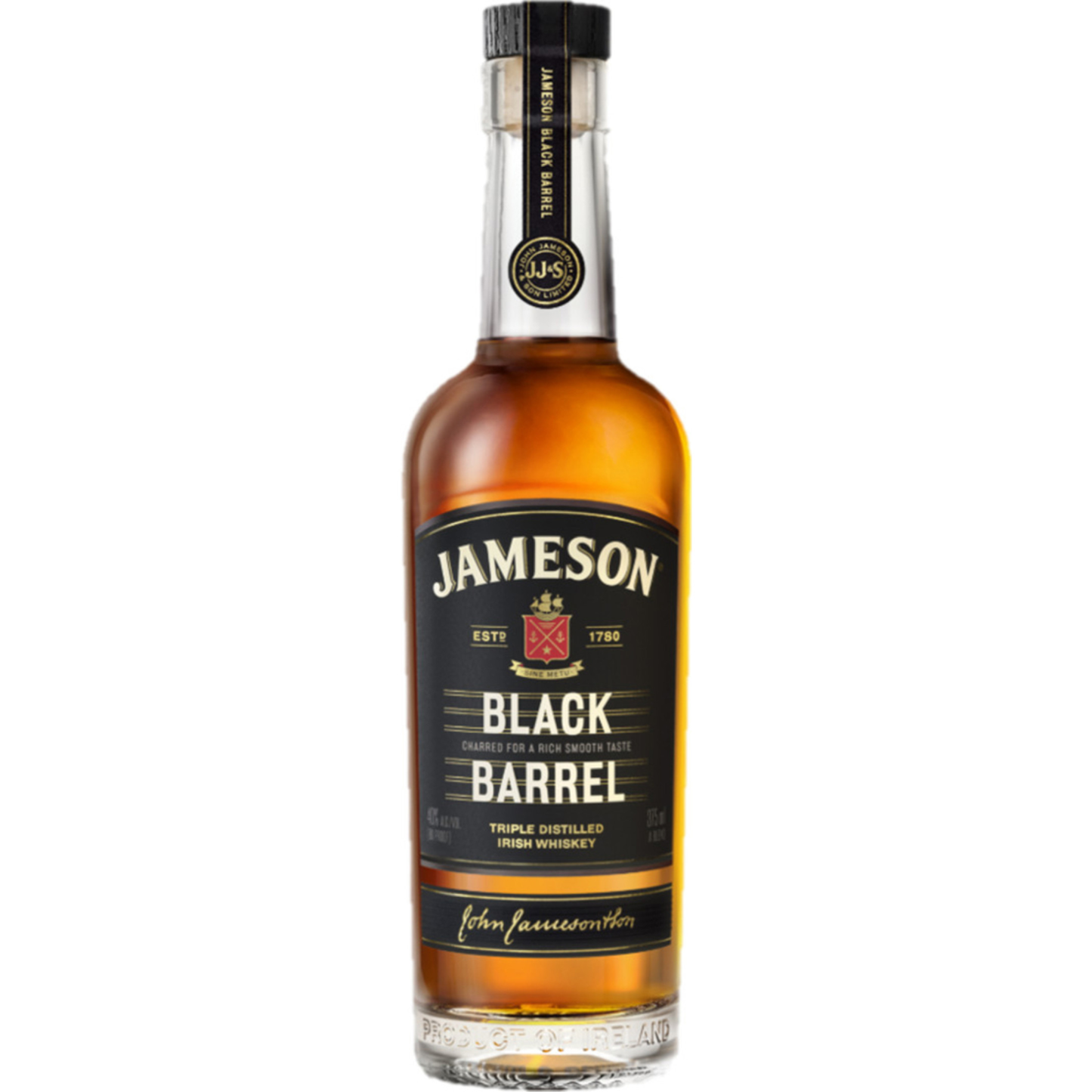 JAMESON BLACK BARREL IRISH WHISKEY 375ML