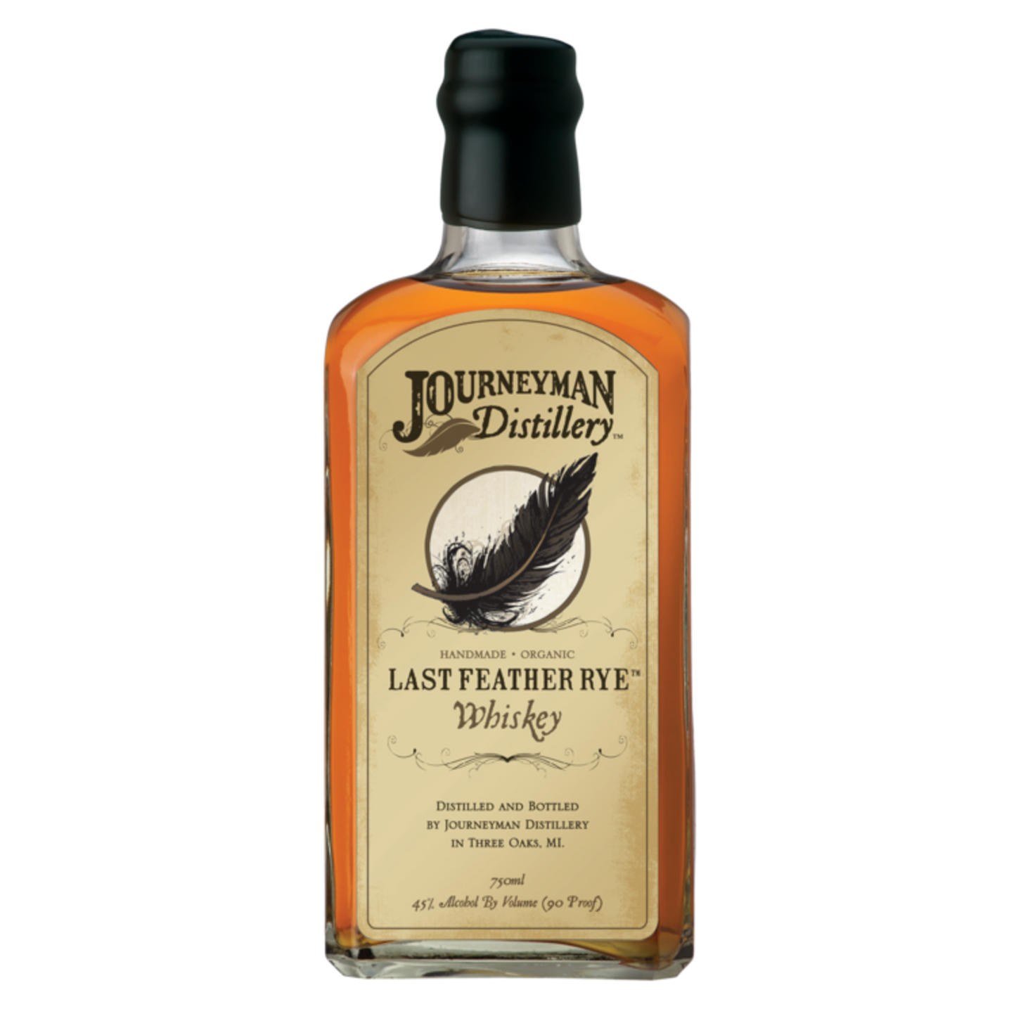 JOURNEYMAN DISTILLERY FEATHERBNE BOURBON 750ML