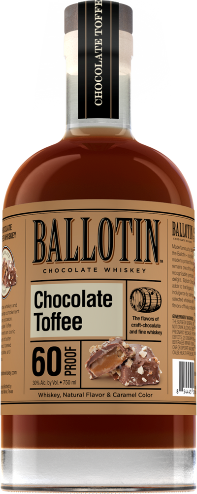 BALLOTIN CHOC TOFFEE WHSKY 750ML