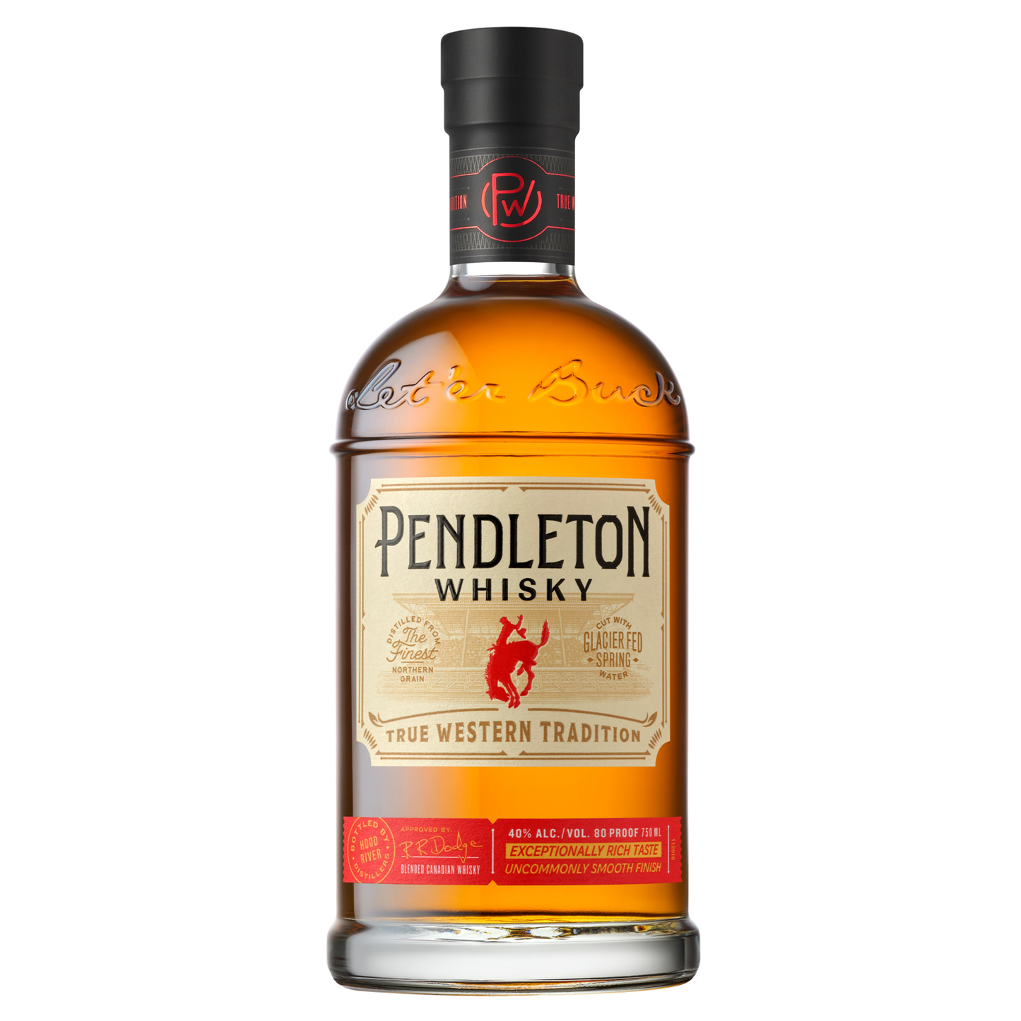 PENDLETON BLENDED CANADIAN WHISKY 750ML