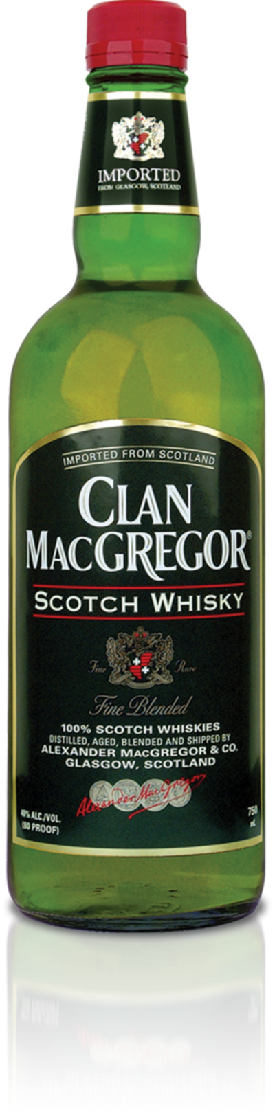 CLAN MACGREGOR BLENDED SCOTCH WHISKY 750ML