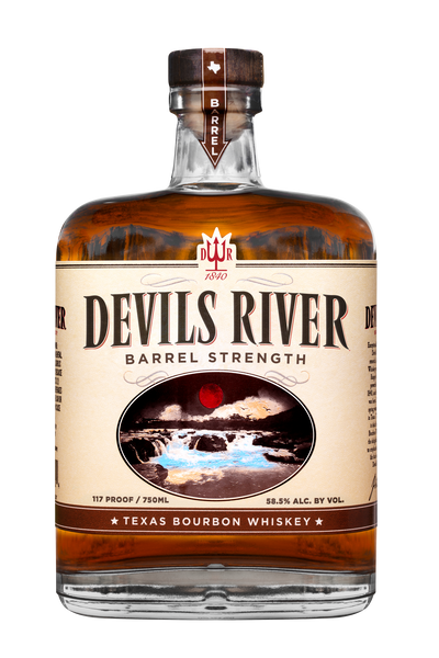 DEVILS RIVER BARREL STRENGTH BOURBON 750ML