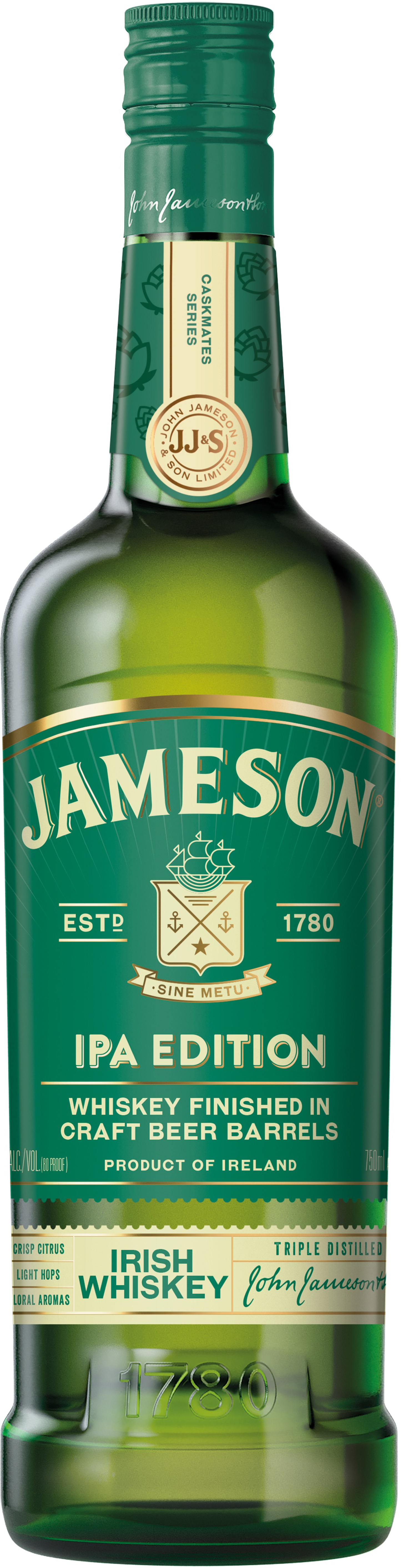 JAMESON IRISH WHISKEY CASKMATES IPA EDITION 750ML